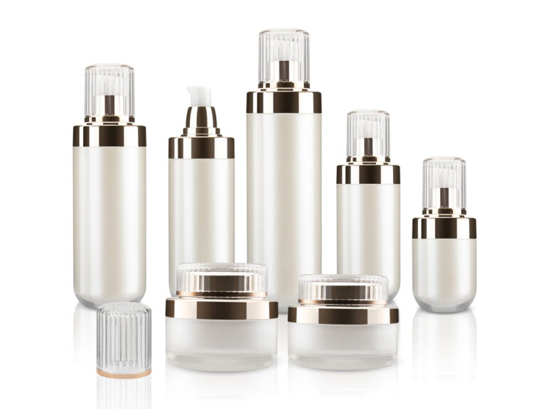 luxury acrylic body lotion bottles