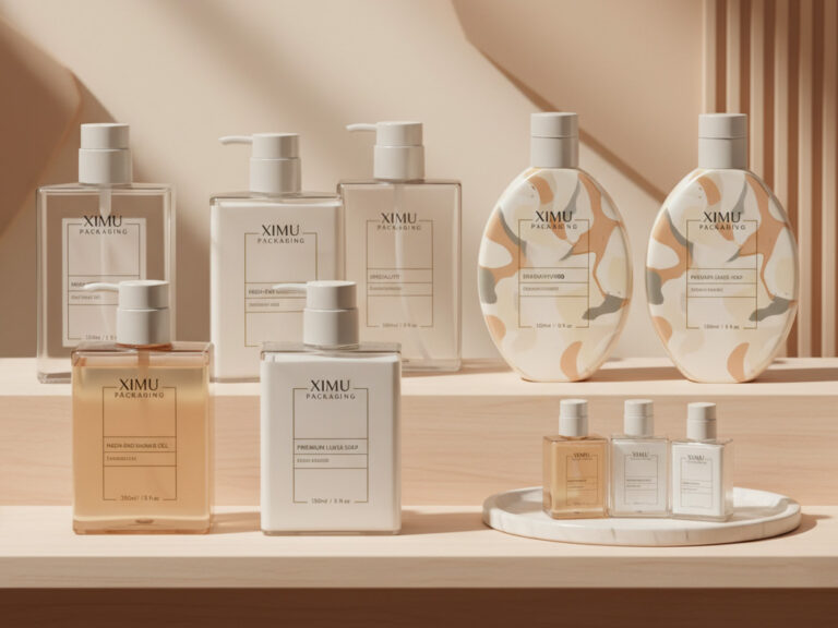 modern square & oval bottles