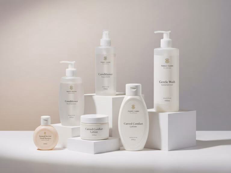 personal care packaging size