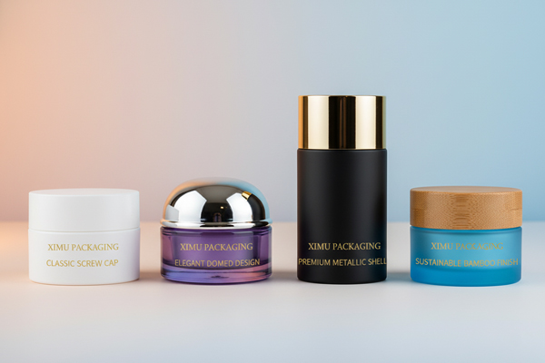 custom cream jar caps