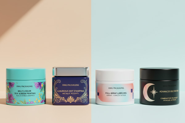 custom cream jar printing