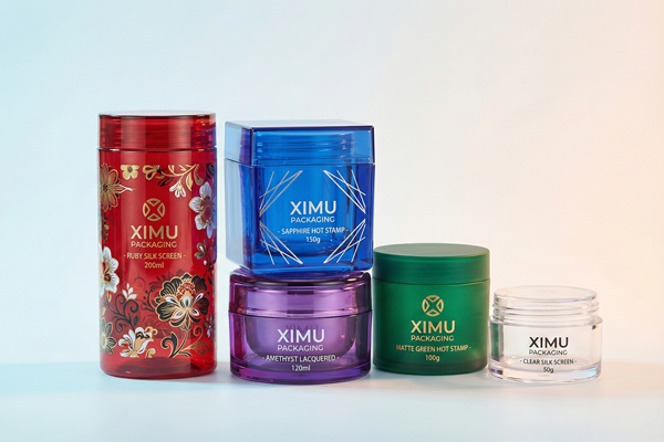 custom petg jars decoration and printing