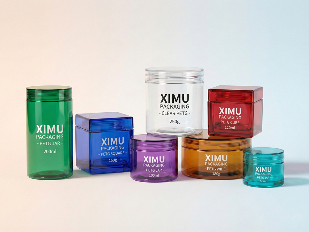 custom petg jars supply