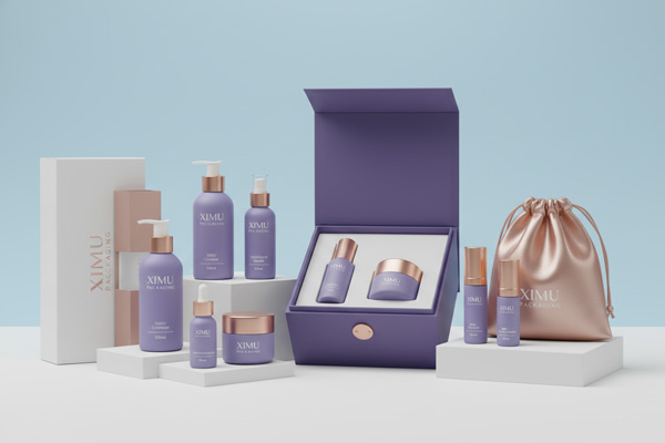 custom secondary packaging skincare packaging set