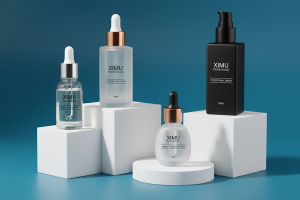 custom serum bottles shape and size