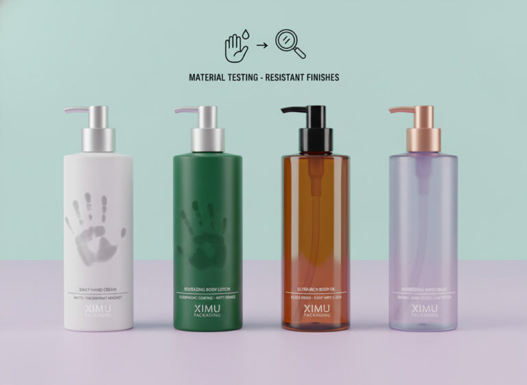 lotion bottles finish chooseing method