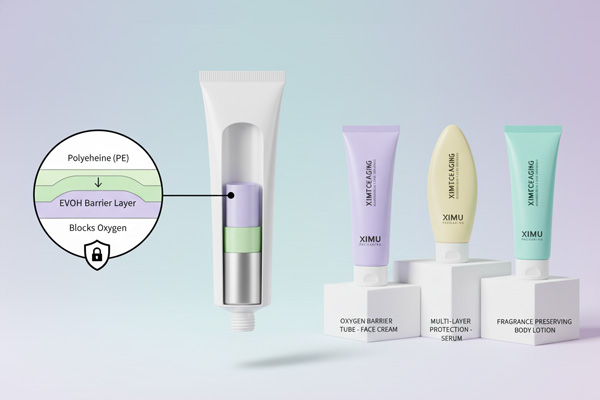 multi layer tube squeeze bottles